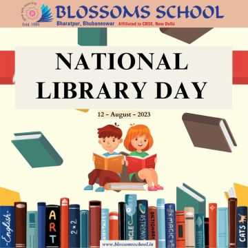 Blossoms School NATIONAL LIBRARY DAY