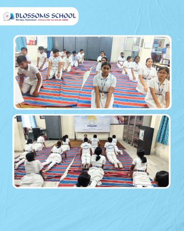 Blossoms School INTERNATIONAL YOGA DAY